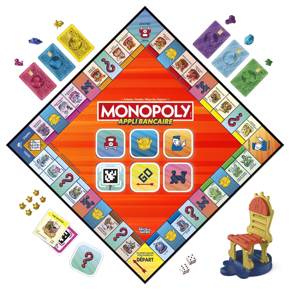 Monopol Mobile Banking / Monopoly ja pankkisovellus / sähköinen lautapeli