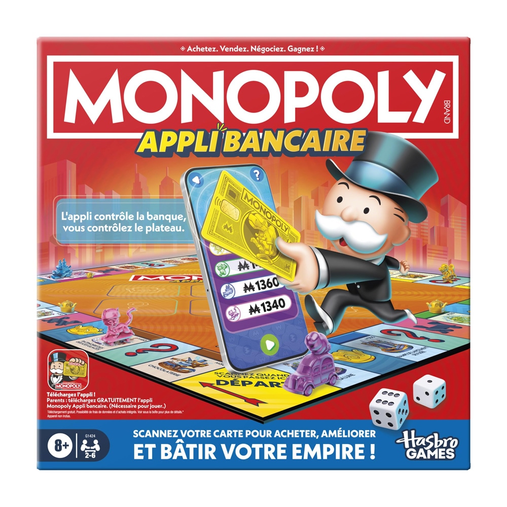 Monopol Mobile Banking / Monopoly ja pankkisovellus / sähköinen lautapeli
