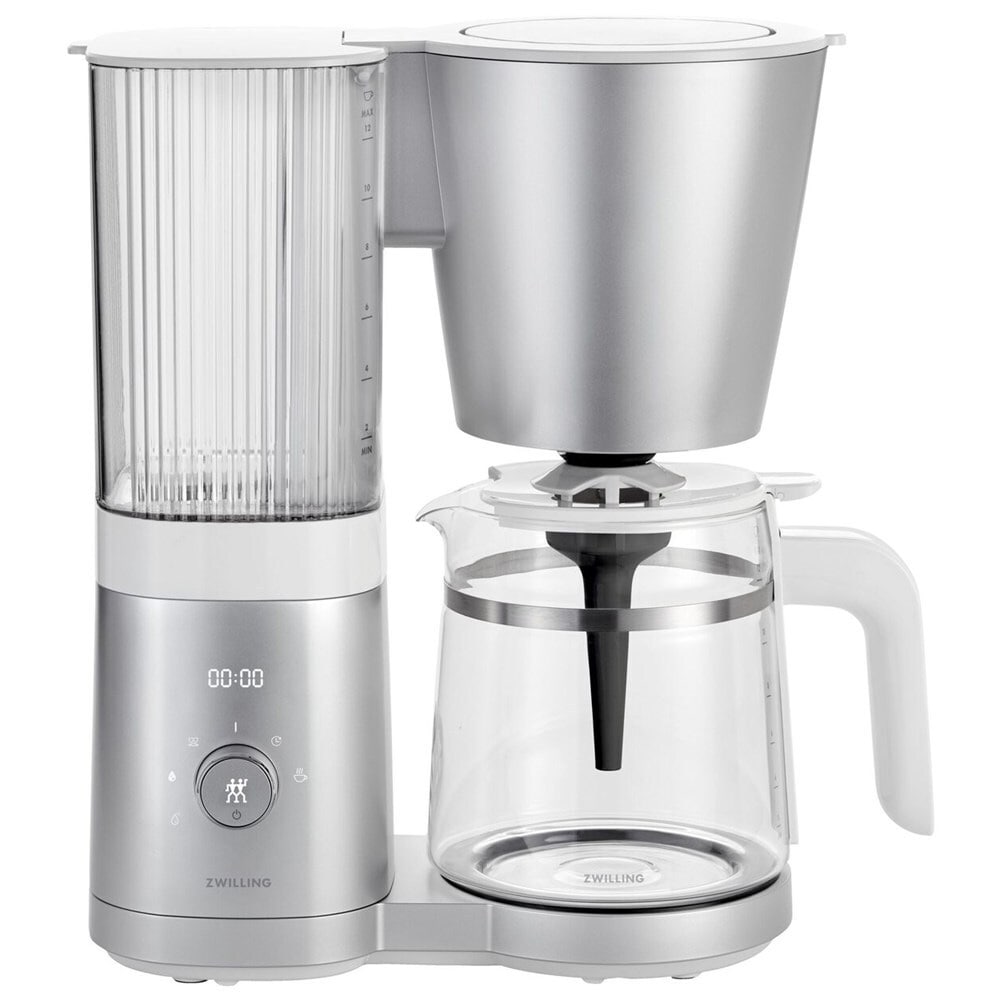 Zwilling Enfinigy -kahvinkeitin 1,5 l – hopea / kahvinkeitin / suodatinkeitin