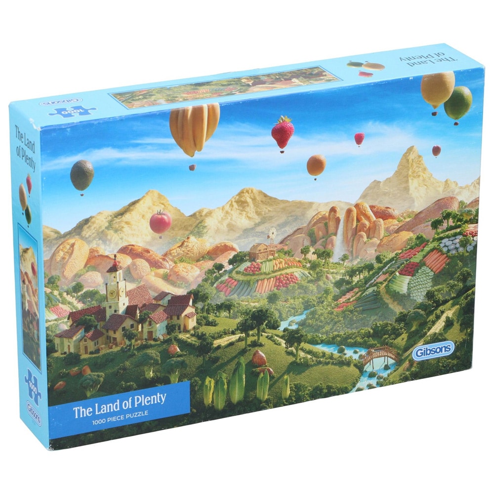 1000 palan palapeli – The Land Of Plenty / Palapeli / Kuvapalapeli