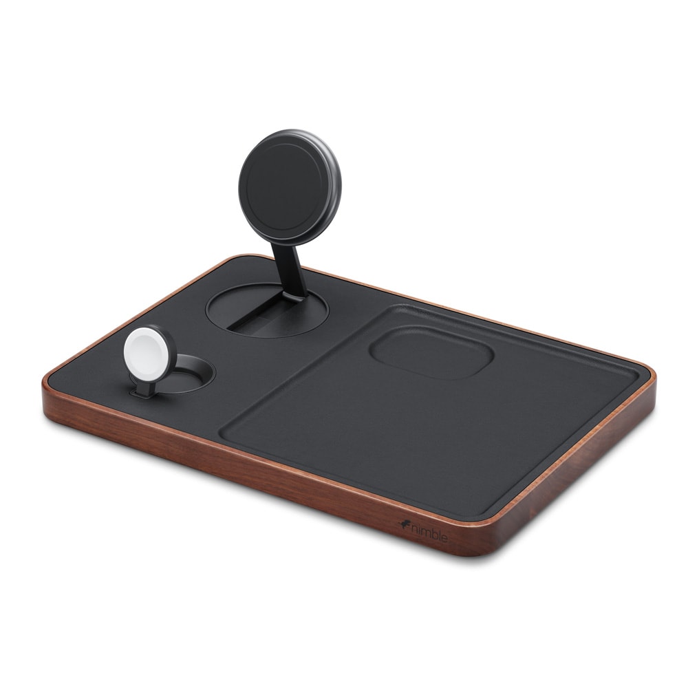 Nimble Valet 3-in-1 langaton latausasema – Qi2, MagSafe, 15 W, Apple Watch ja AirPods