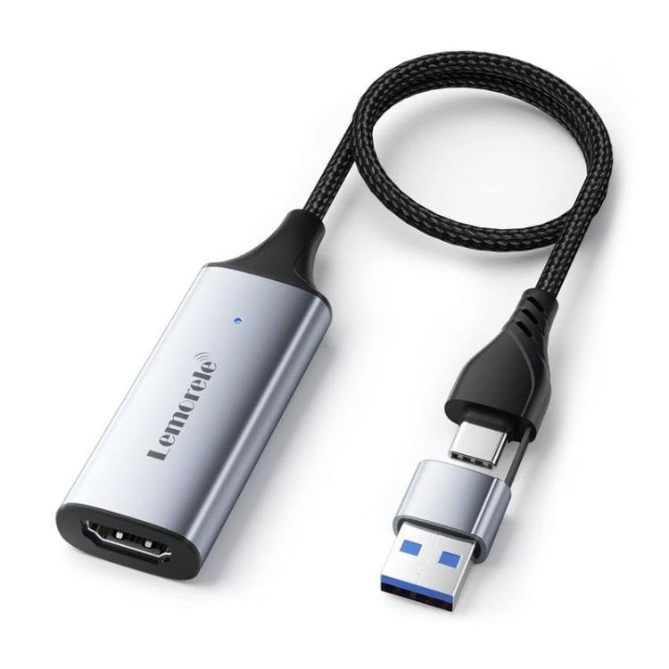 Lemorele AC05 videotallennuskortti 4K / tallennuskortti videolle / capture card 1080p 60 fps