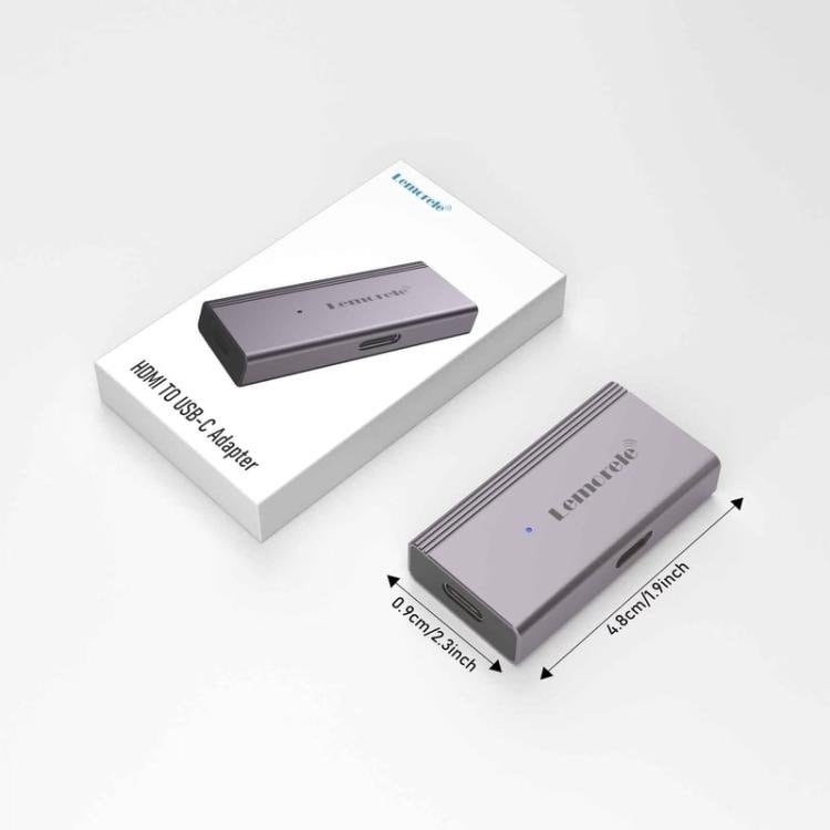 Lemorele LD48L USB-C-hubi / telakointiasema 4K HDMI:llä, PD-latauksella, USB:llä ja SD/TF-kortinlukijalla