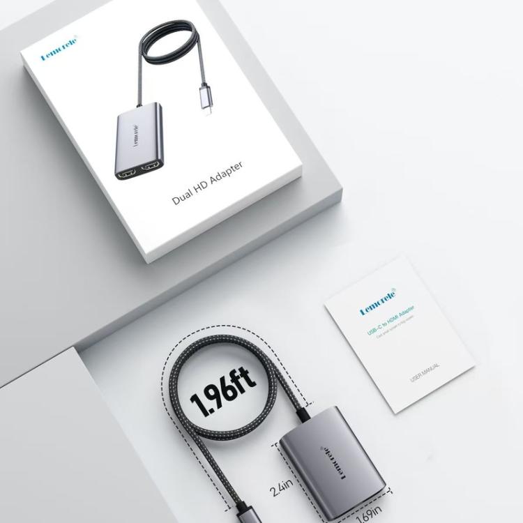 Lemorele HD20 HDMI-kytkin / HDMI-vaihtaja useille laitteille televisioon, näyttöön ja projektoriin
