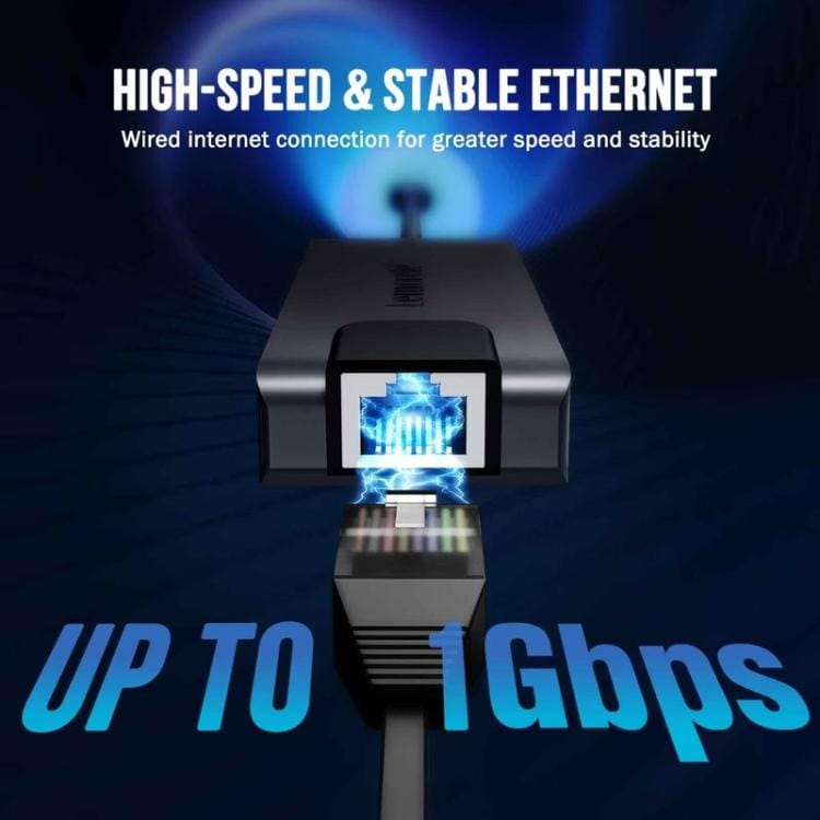 Lemorele TC24L 5-in-1 USB-C-telakointiasema / USB-C-hubi 4K HDMI:llä ja 100 W PD-latauksella