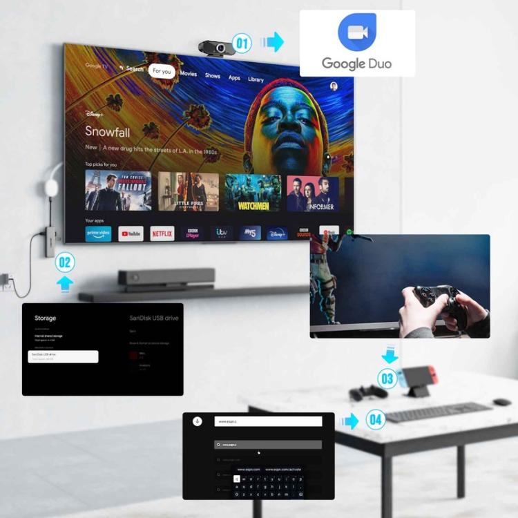 Lemorele TC38L 8-in-1 -telakointiasema, jossa on HDMI, Gigabit Ethernet ja PD-lataus / PC-hubi / Telakointiasema