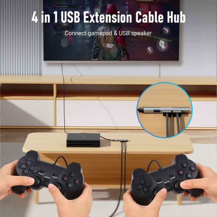 Lemorele TC57 4-in-1-telakointiasema, HDMI 4K ja 100 W PD / USB-C-keskitin / moniporttinen sovitin