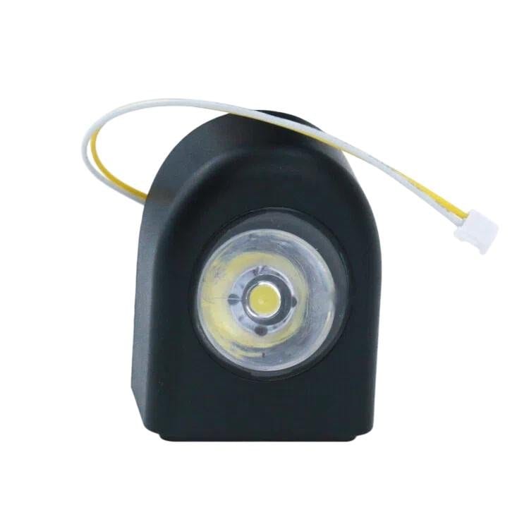 LED-etuvalo Xiaomi Mijia M365 -sähköpotkulautaan / ajovalo / vaihtovalo – Musta