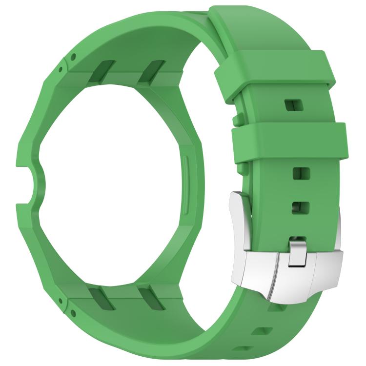 Silikoniranneke Swatch Royal Pop / Audemars Piguet -kelloihin / silikoniranneke tappilukolla – Vihreä