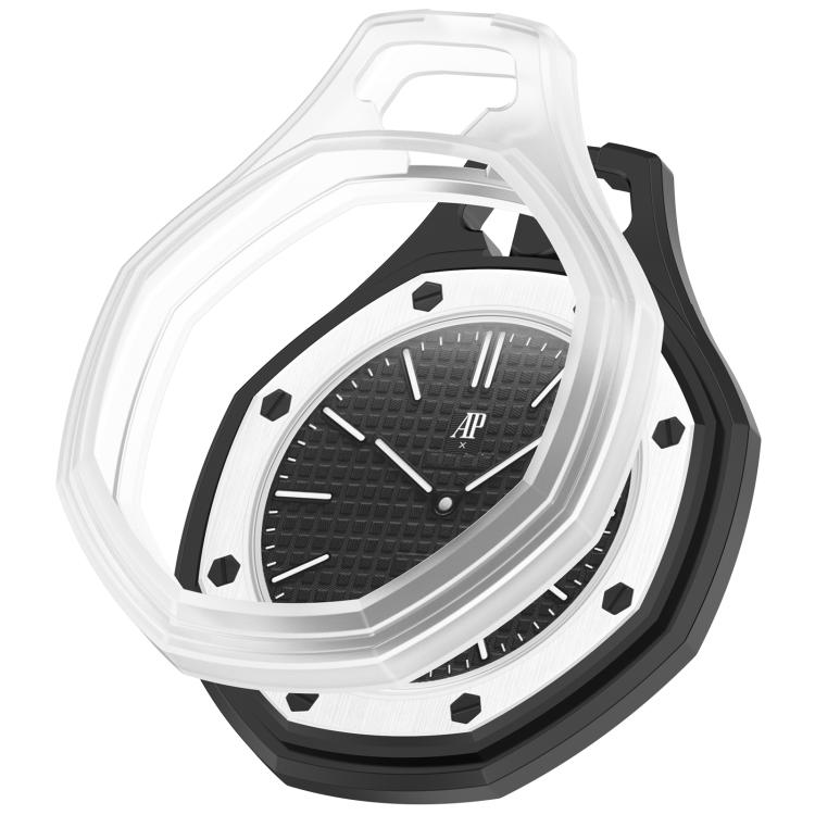 Suojakuori Swatch Royal Pop / Audemars Piguet -kelloille / pehmeä silikonikuori – Läpinäkyvä