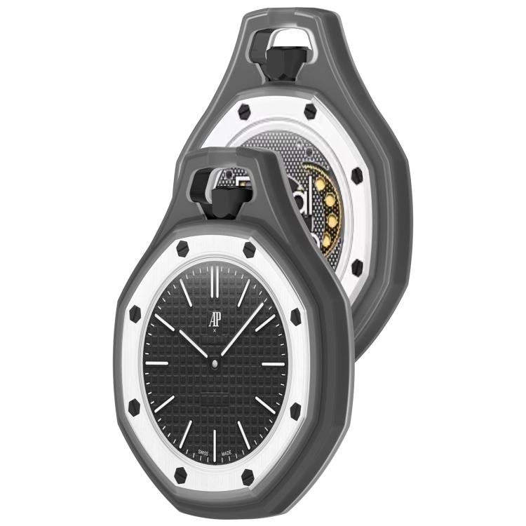 Suojakuori Swatch Royal Pop / Audemars Piguet -kelloille / pehmeä silikonikuori – Läpinäkyvä