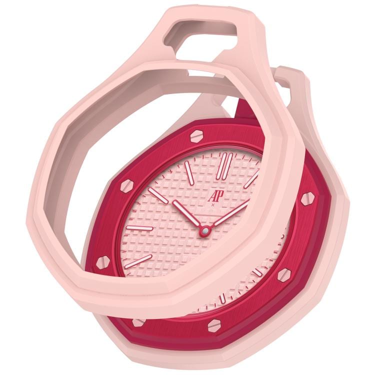 Suojakuori Swatch Royal Pop / Audemars Piguet -kelloille / pehmeä silikonikuori – Vaaleanpunainen