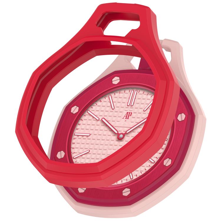 Suojakuori Swatch Royal Pop / Audemars Piguet -kelloille / pehmeä silikonikuori – Punainen