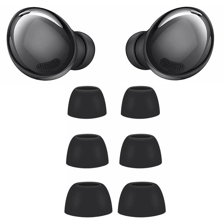 Silikoniset korvatulpat, 3 paria, Galaxy Buds Pro - Svart / Silikonitulpat / Varaosat