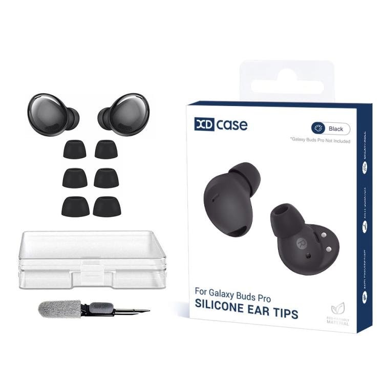 Silikoniset korvatulpat, 3 paria, Galaxy Buds Pro - Svart / Silikonitulpat / Varaosat