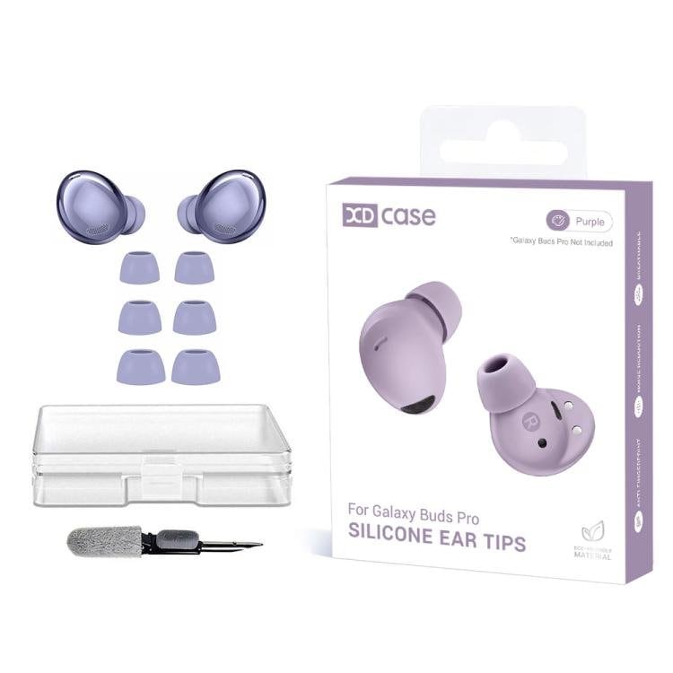 Silikoniset korvatulpat, 3 paria, Galaxy Buds Pro - Mallissa - Violetti / Silikoniset korvatulpat / Varakorvatulpat