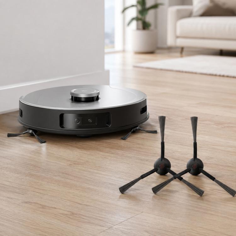 Sivuharjat, 2 kpl:n pakkaus, Ecovacs Deebot X1 Omni/Turbo/X1S Pro / Varaharjat / Reunaharjat