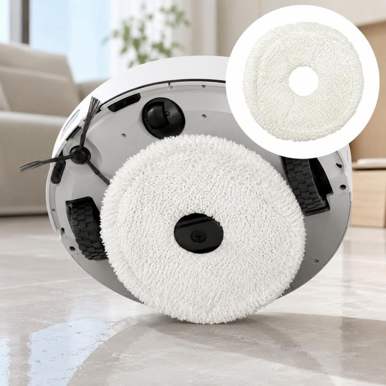 Moppiliina Ecovacs Deebot X1 Omni/Turbo/X1S Pro - Valkoinen / Robottimoppi / Varamoppi