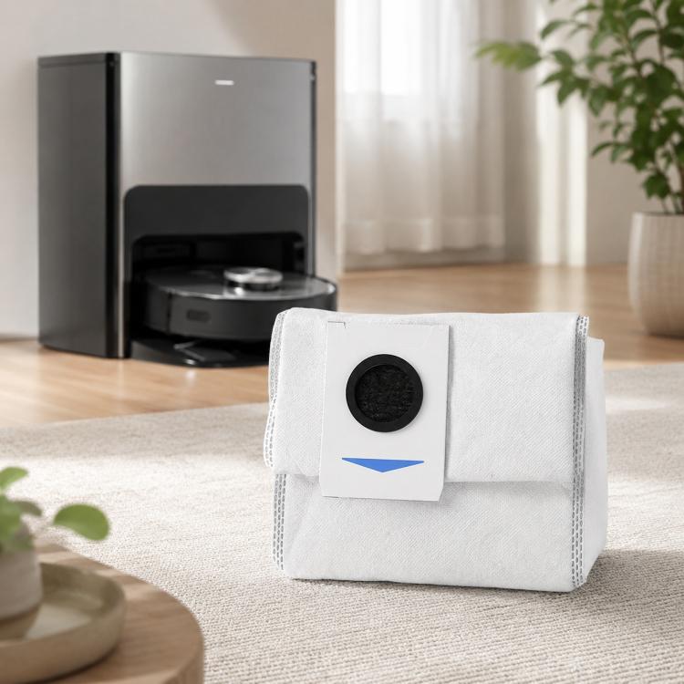 Aktiivihiilellä varustettu pölypussi Ecovacs Deebot X1 Omni/Turbo/X1S Pro -mallille / Hiilipölypussi / Varaosa