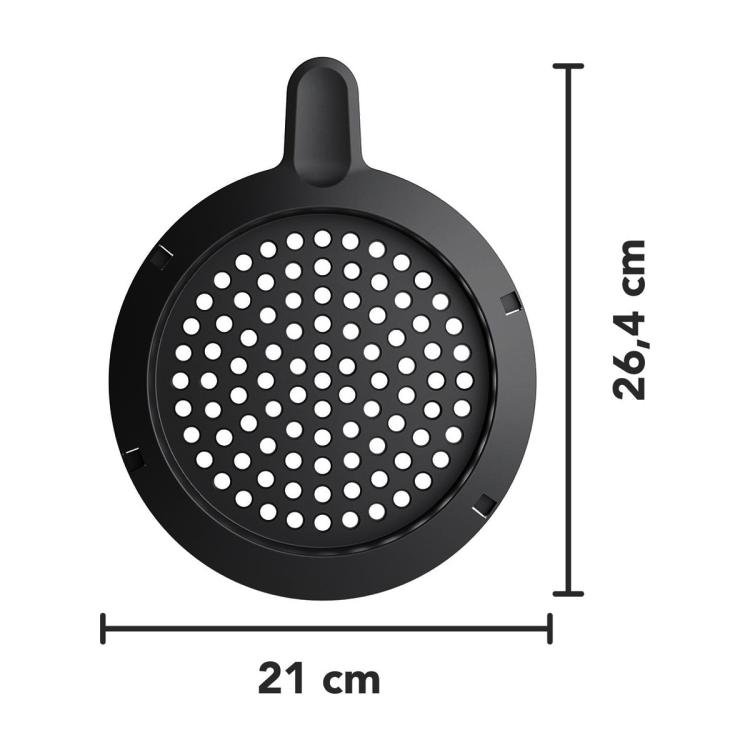 Rei’itetty suodatinkansi Thermomix TM7:lle – Svart / Keittiökoneen valumakansi / Suodatinkansi