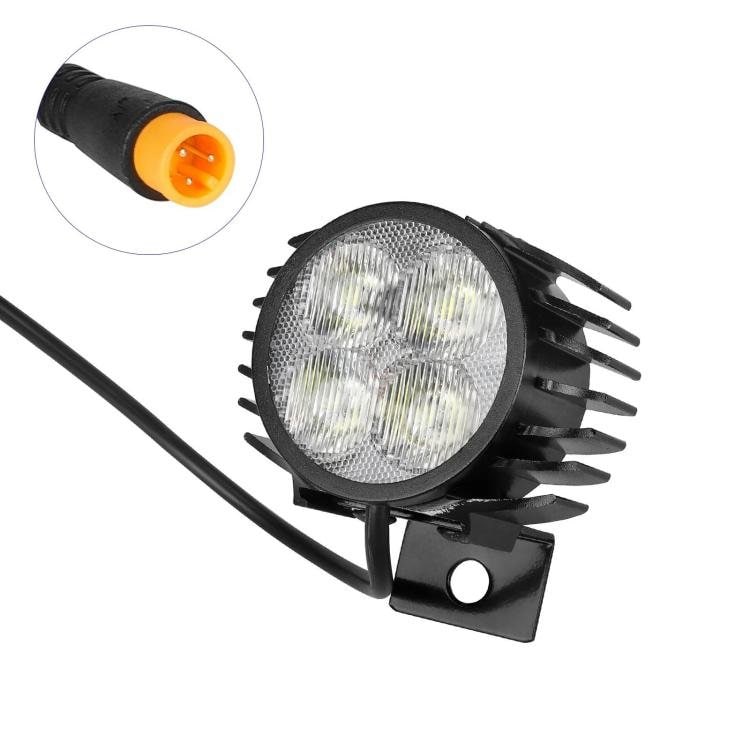 LED-ajovalo Kukirin G2 Master -mallille / Sähköskootterin valo / Etuvalo, jossa on äänimerkki