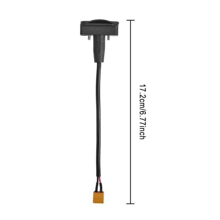 Kukirin G2 Max -mallin latausliitin / Latausliitin / Sähköpotkulaudan latausportti