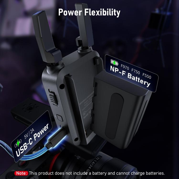 Lemorele R5000 langaton HDMI-lähetin – 1080p, 5 GHz, 200 m, HDMI Loop Out