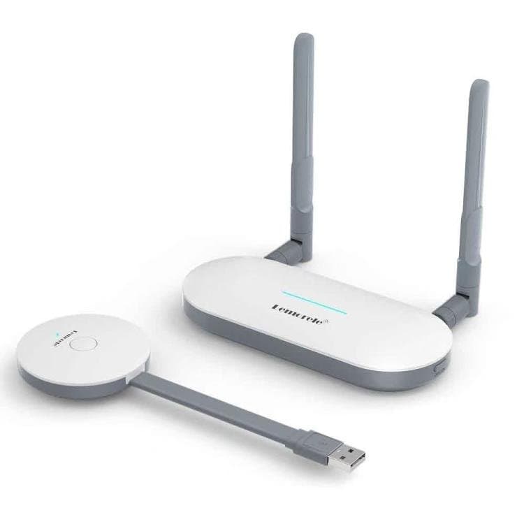 Lemorele Langaton USB-A-lähetin G60 1080p 50 m, HDMI- ja VGA-liitännöillä / Kuvan linkki / AV-lähetin