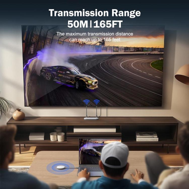 Lemorele G52R1 langaton HDMI-lähetin ja vastaanotin 1080p 5 GHz HDMI VGA 50 m