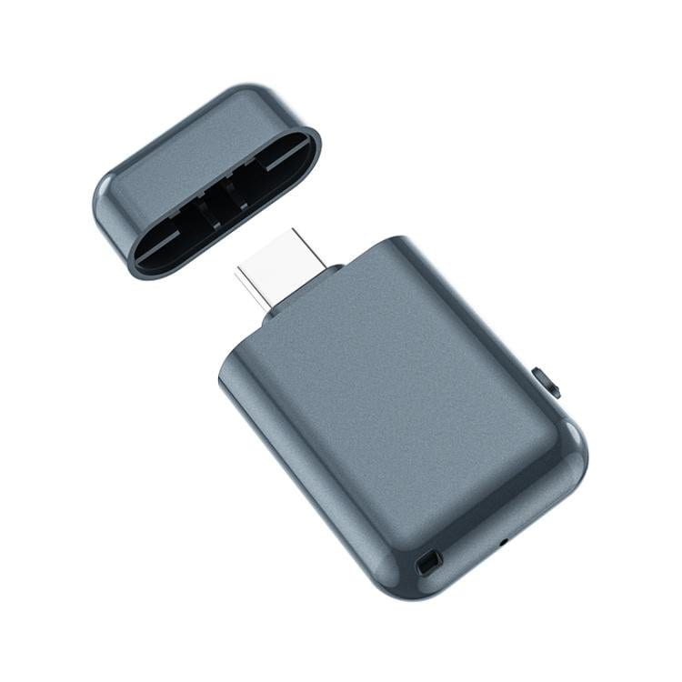 AI-äänitallennin, USB-C, 16 Gt – Tummansininen / Kannettava äänitallennin / Äänitallennusominaisuudella varustettu USB-muistitikku