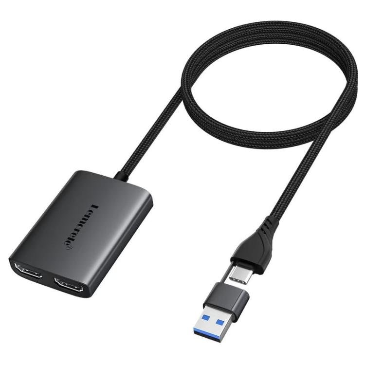 USB- ja USB-C–HDMI-sovitin HD10 / HDMI-muunnin / Tietokoneen näytön sovitin