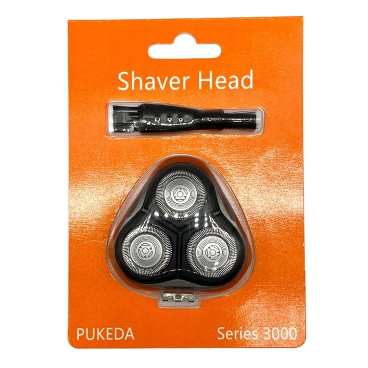 Täydellinen ajopää Philips S3101 / S3000 / S3206 / S3205 -partakoneisiin / leikkuupää – Musta
