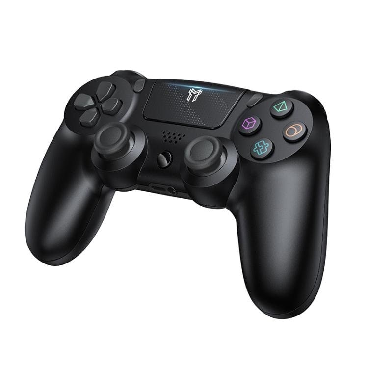 Langaton ohjain Sony PS4:lle / Bluetooth-peliohjain tärinätoiminnolla – Musta