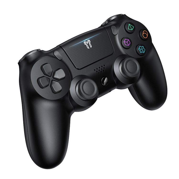 Langaton ohjain Sony PS4:lle / Bluetooth-peliohjain tärinätoiminnolla – Musta