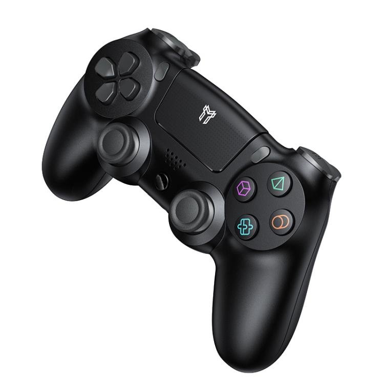 Langaton ohjain Sony PS4:lle / Bluetooth-peliohjain tärinätoiminnolla – Musta