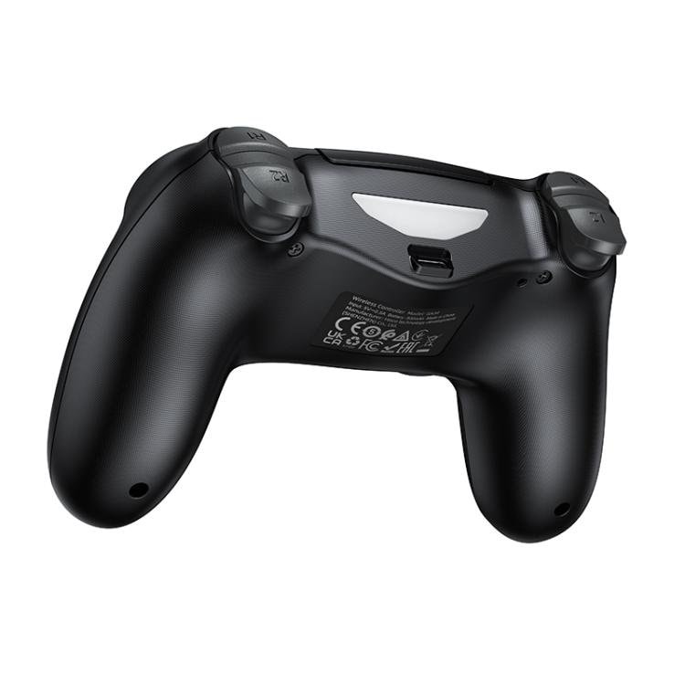 Langaton ohjain Sony PS4:lle / Bluetooth-peliohjain tärinätoiminnolla – Musta