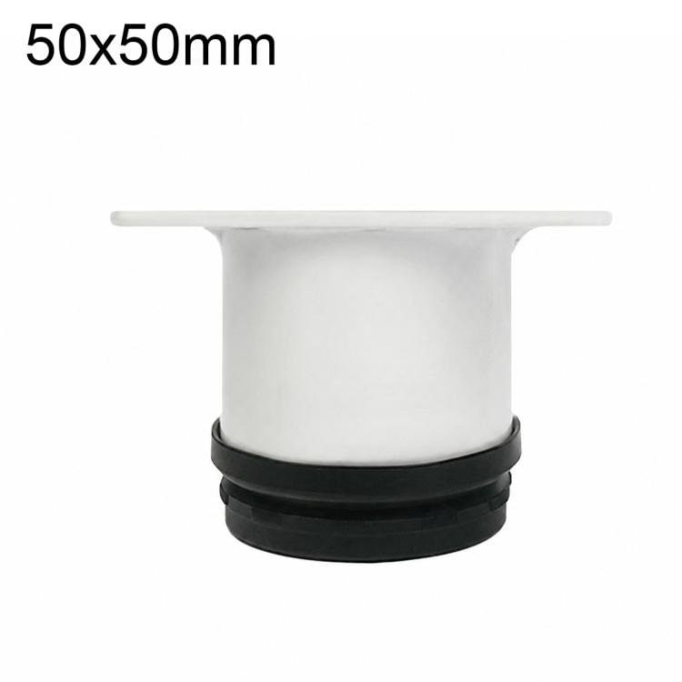 Säädettävät huonekalujalat ruostumattomasta teräksestä 50x50 mm – Valkoinen / Tukijalat / Huonekalutukit