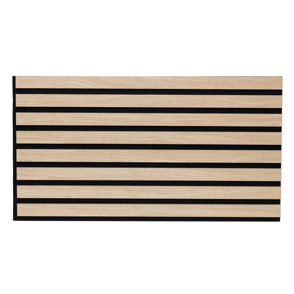 Akustinen seinäpaneeli 32 x 240 cm – Tammipuu / Akustinen paneeli / Äänenvaimentava MDF-rippipaneeli