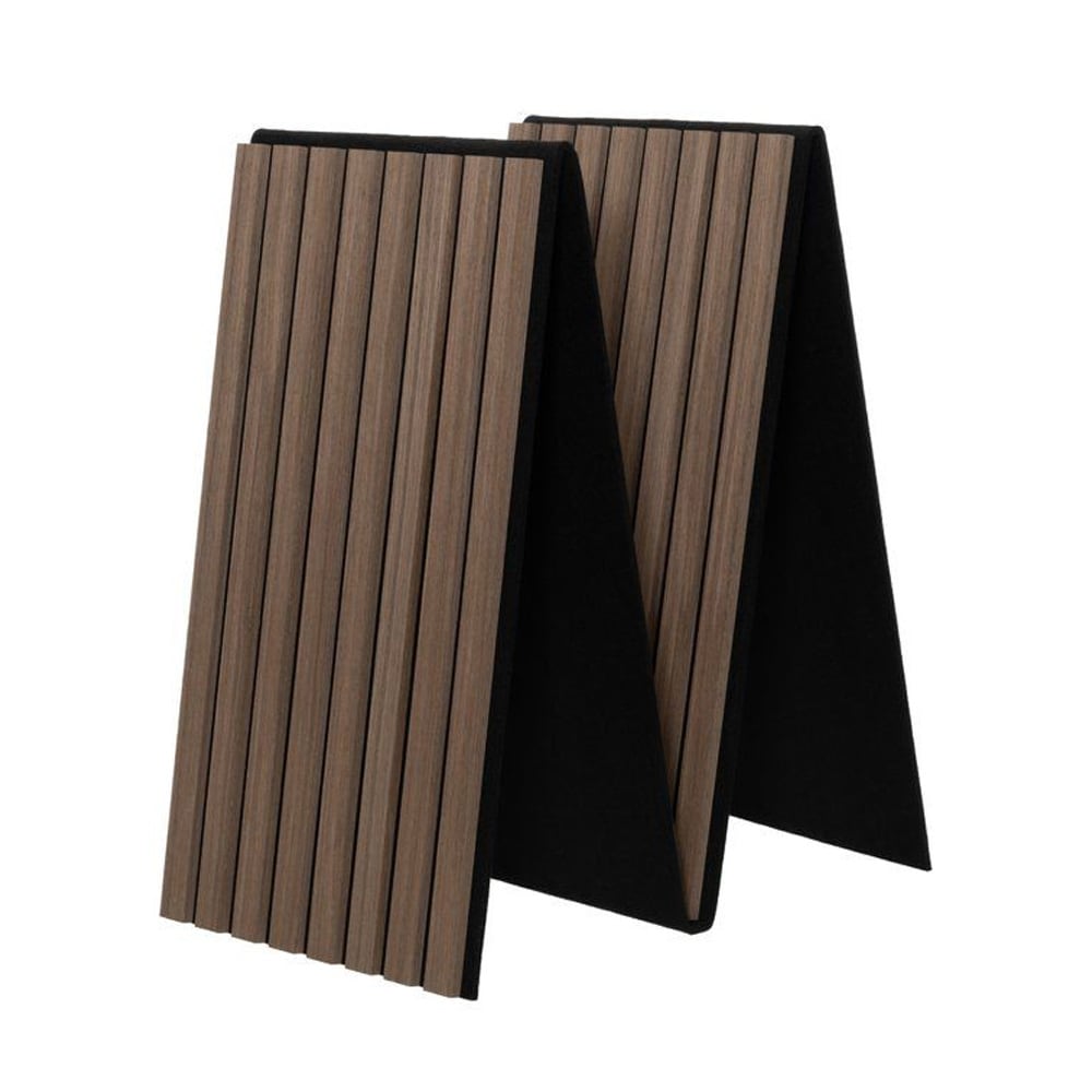 Akustinen seinäpaneeli 32 x 240 cm – Pähkinäpuu / Akustinen paneeli / Äänenvaimentava MDF-rippipaneeli