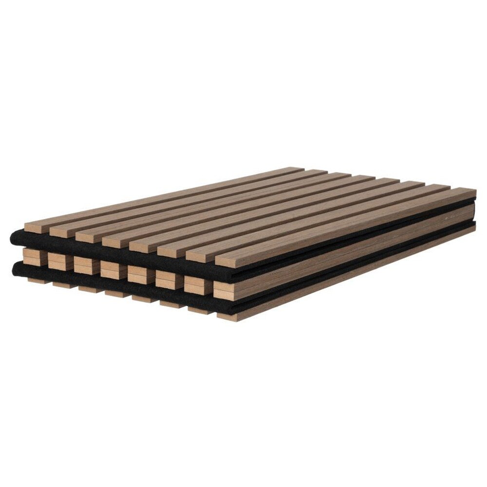 Akustinen seinäpaneeli 32 x 240 cm – Pähkinäpuu / Akustinen paneeli / Äänenvaimentava MDF-rippipaneeli