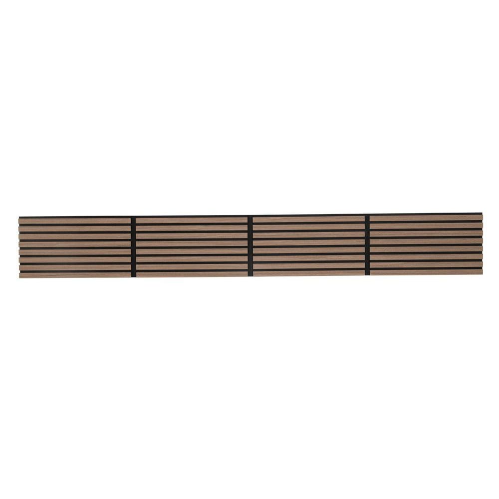 Akustinen seinäpaneeli 32 x 240 cm – Pähkinäpuu / Akustinen paneeli / Äänenvaimentava MDF-rippipaneeli