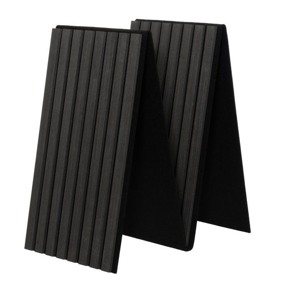 Akustiikkaseinäpaneeli 32 x 240 cm – harmaa / Akustiikkapaneeli / Äänenvaimentava MDF-rippipaneeli