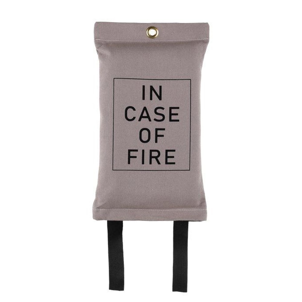 Palopeite In Case Of Fire 120x180 cm – Ruskeanharmaa / Sammutuspeite / Paloturvallisuus keittiöön ja kotiin