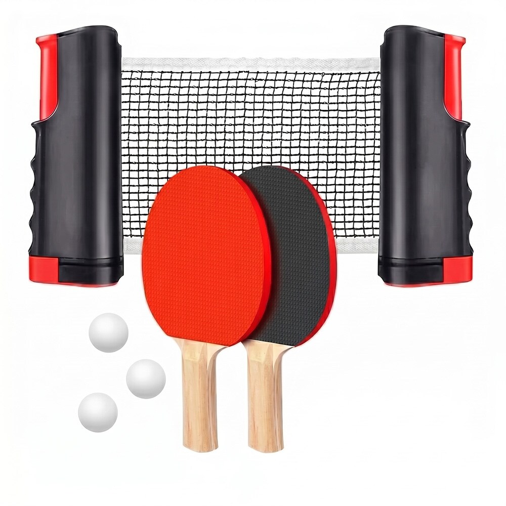 United TTS2690 pöytätennissetti / täydellinen pingissetti verkolla, 2 mailalla ja 3 pallolla