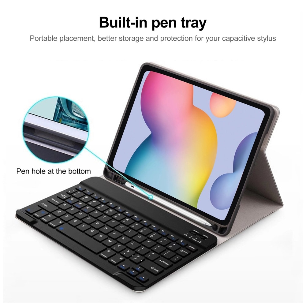 Näppäimistökotelo Samsung Galaxy Tab A9 Plus -laitteelle / Bluetooth-näppäimistö / Tablettikotelo