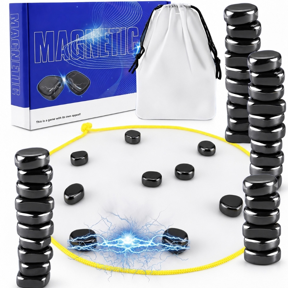 Magneettinen strategiapeli, 40 magneettia / Magneettiset pelinappulat / Strateginen seurapel