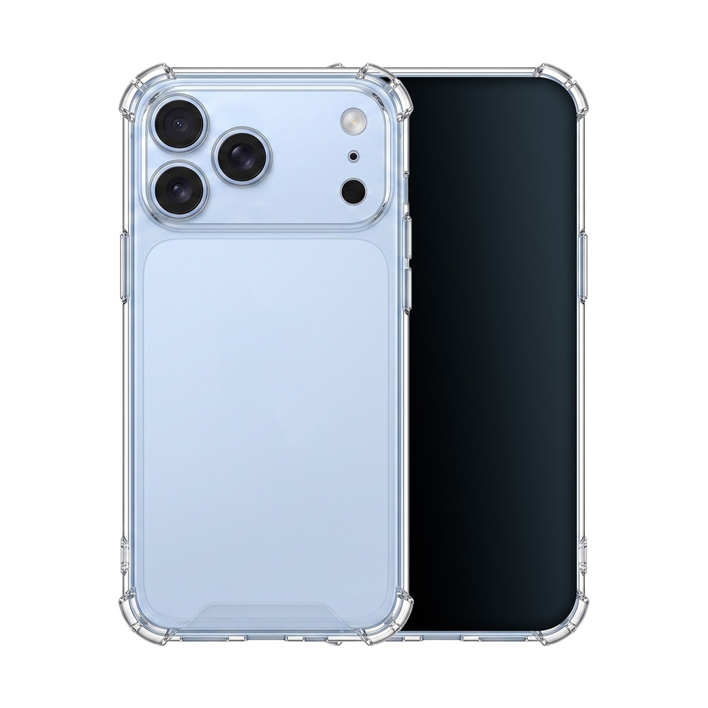 Ohut suojakotelo iPhone 17 Pro / iPhone 18 Pro - Kirkas / Puhelinkotelo / TPU-kotelo