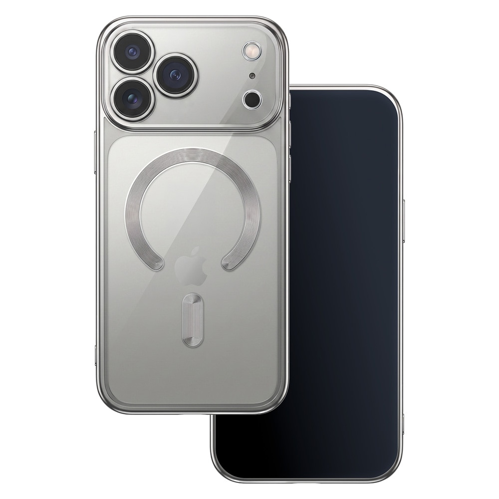 Color Chrome Mag -suojakuori iPhone 17 Pro / 18 Pro - - Hopea / MagSafe-suojakuori / TPU-suojakuori