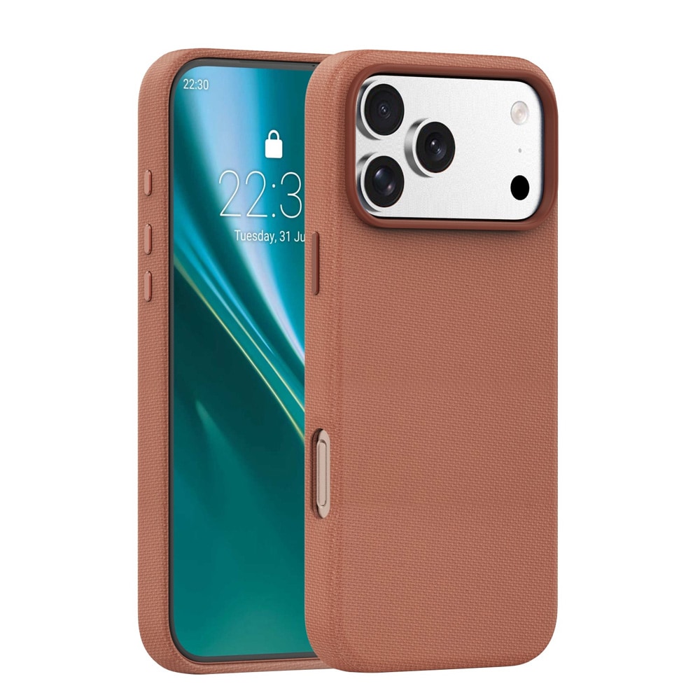Etteri Elegant Mag -suojakotelo iPhone 17 Pro Max / 18 Pro Max - Ruskea / Suojakotelo / 3D-kotelo