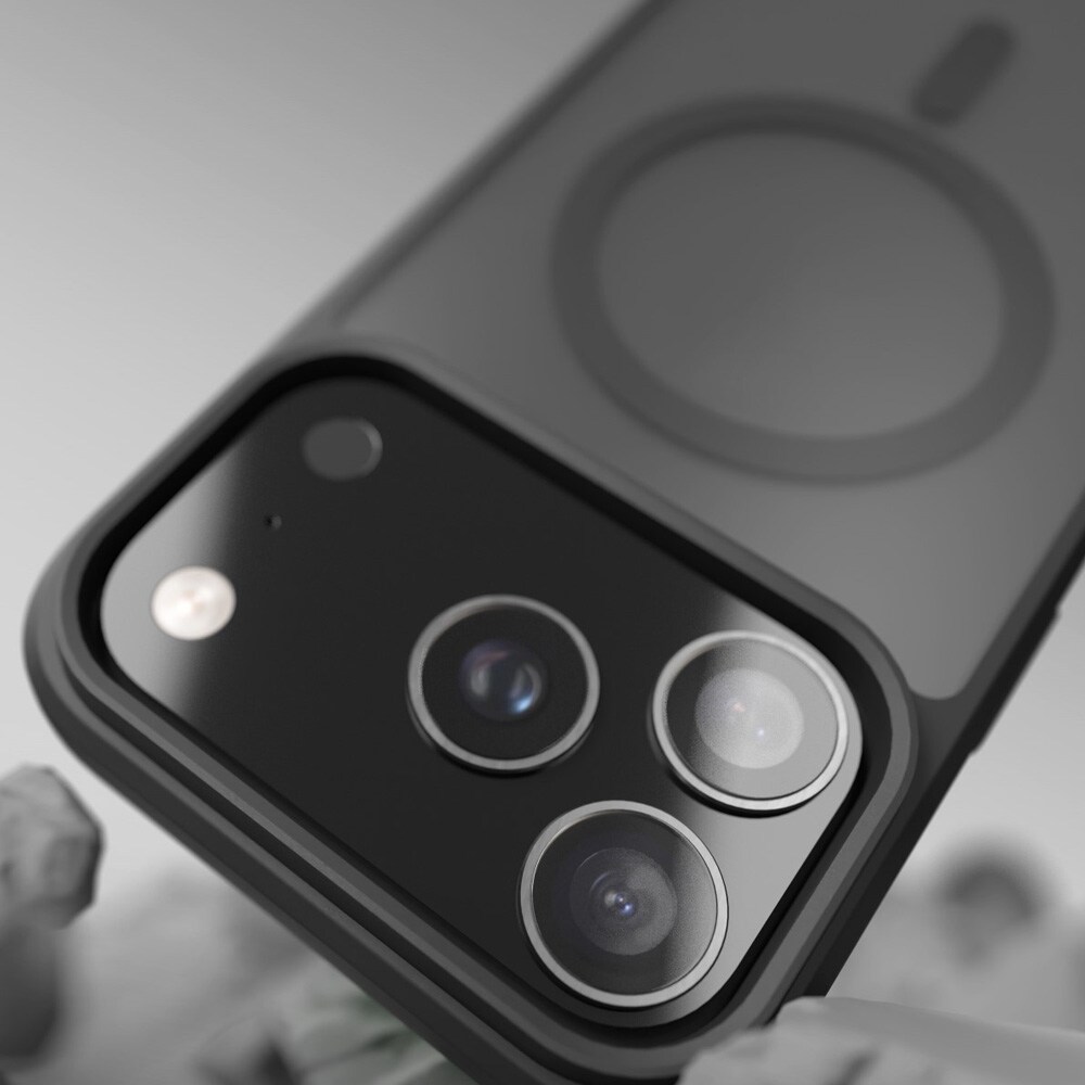 Etteri Matt -kotelo iPhone 17 Pro Max / 18 Pro Max - Svart / Vatsakotelo / MagSafe-kotelo